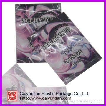 Herbal Incense Bag with Zip Top/Aluminum Foil Bag with Zipper